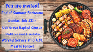 Summer Barbecue Invite