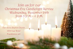 Candlelight Service