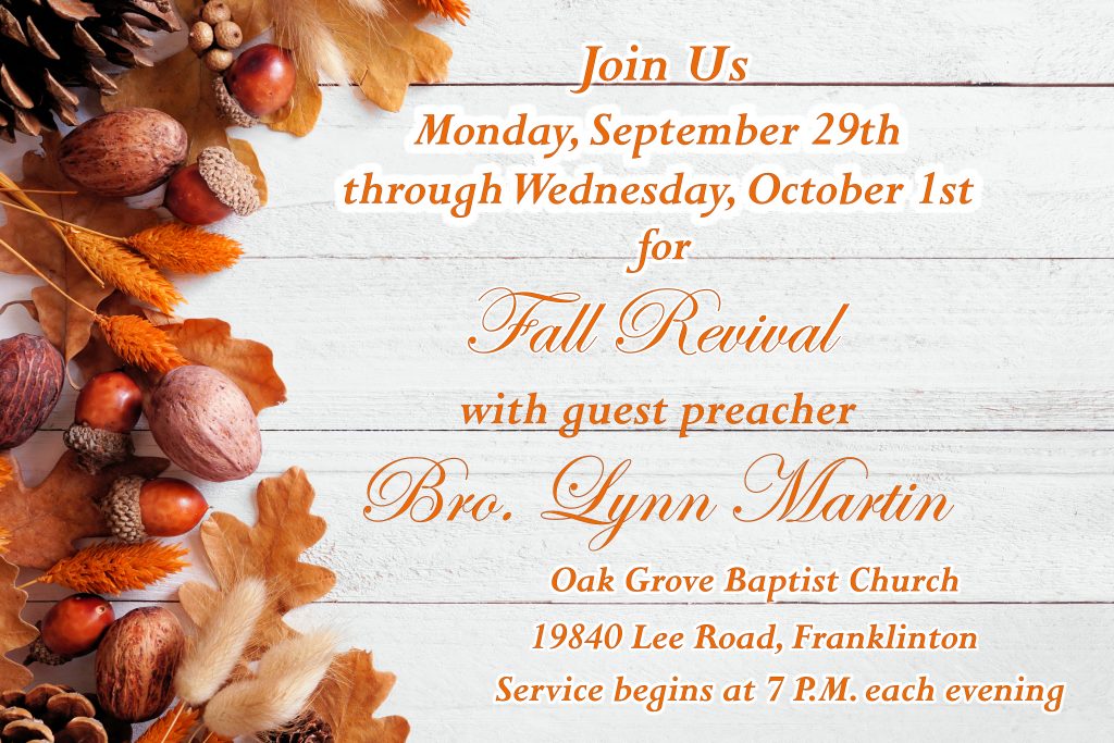 Fall Revival