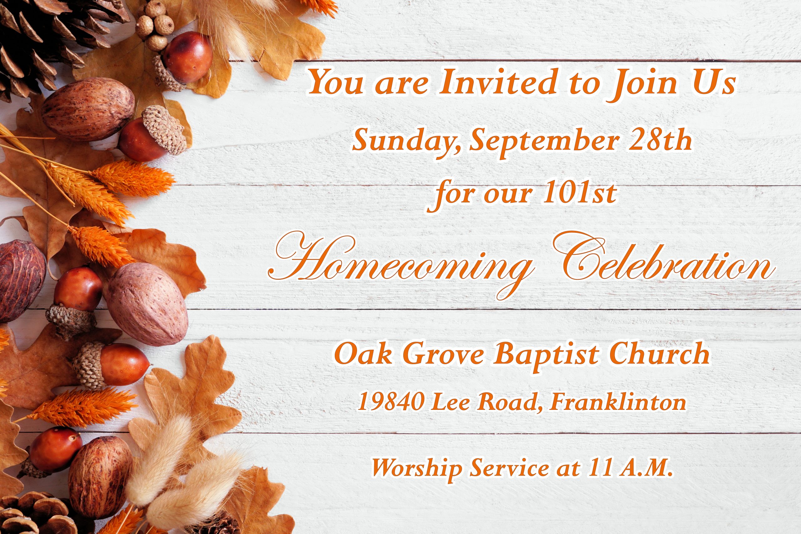 You are invited