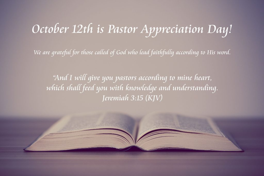 Pastor Appreciation