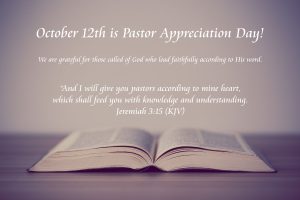 Pastor Appreciation