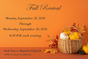 Fall Revival